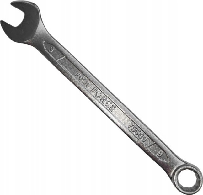 Rockforce KLUCZ PŁASKO-OCZKOWY 9 MM L-135 MM Cr-V