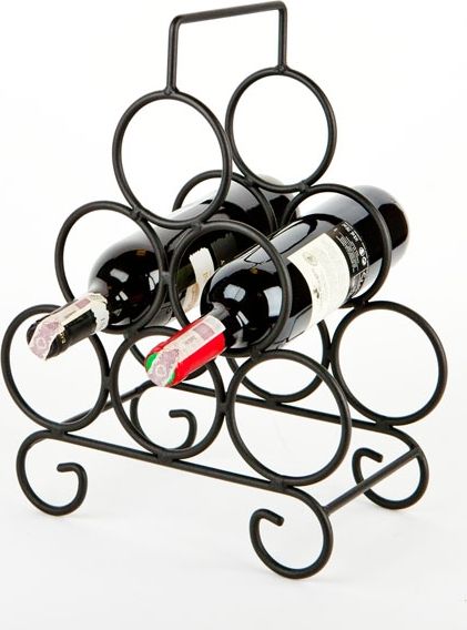 Witek Home Stojak na wino (6 butelek)