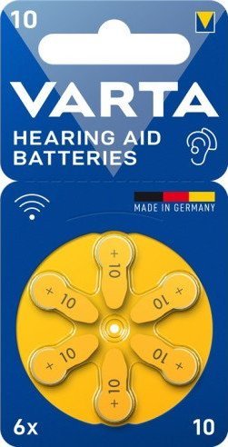 Varta PR70/10 bateria, 6 szt./blister