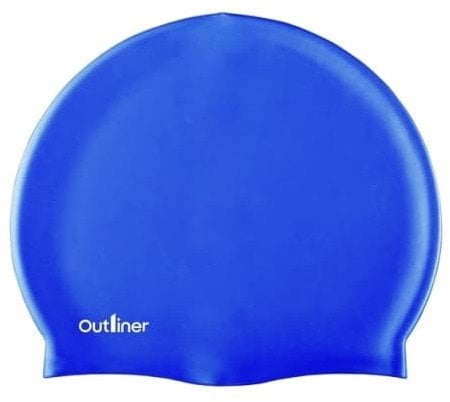 SWIMMING CAP BLUE OUTLINER FSSWM-006