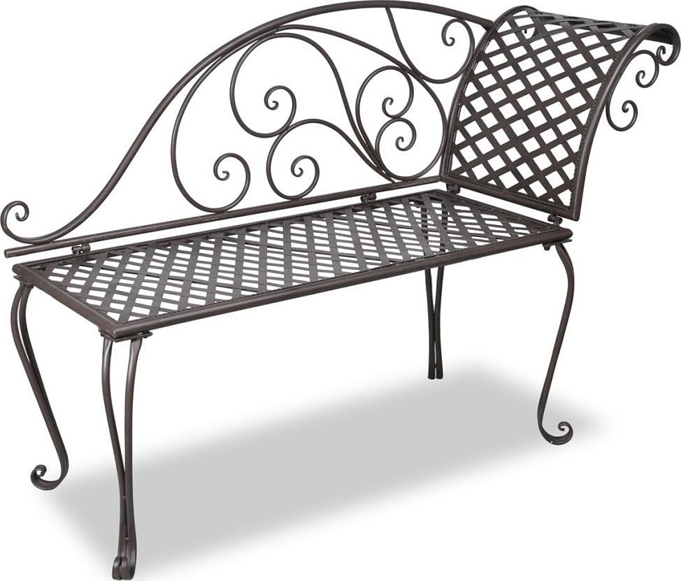 Elior Metalowy szezlong ogrodowy - Frida