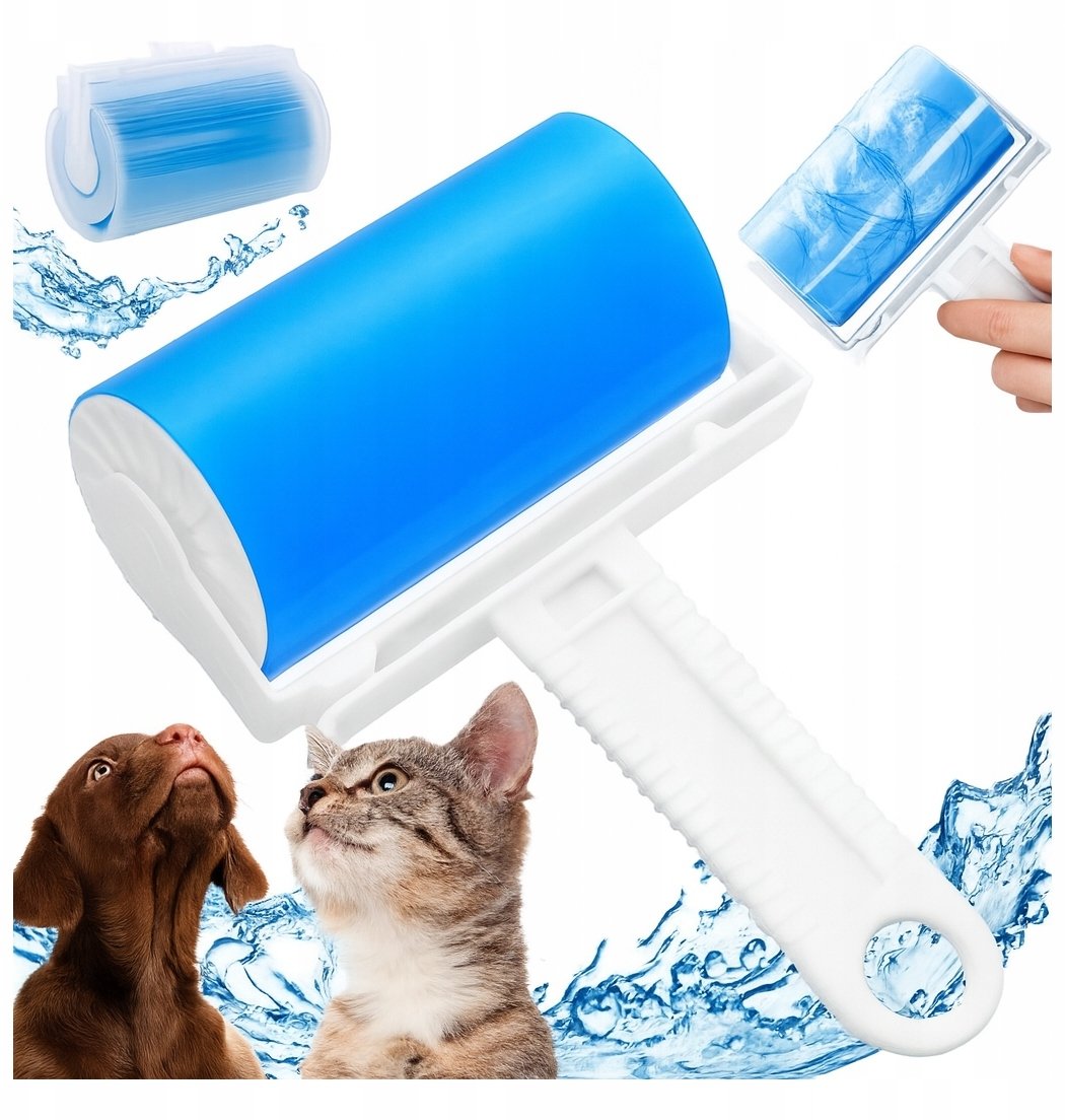 SILIKONOWY WAŁEK ŻELOWY DO SIERŚCI KANZA