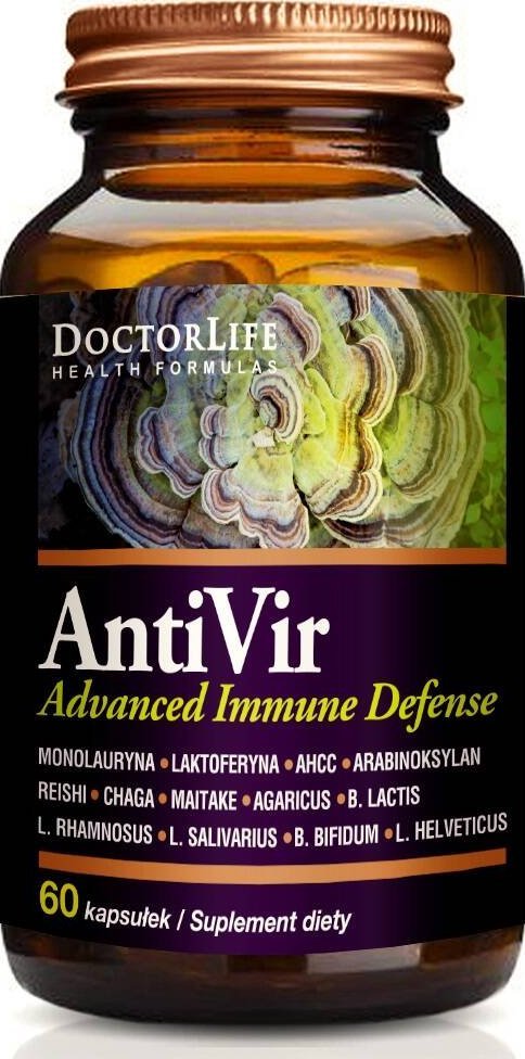 Doctor Life DOCTOR LIFE_AntiVir suplement diety na wirusy i infekcje 60 kapsułek