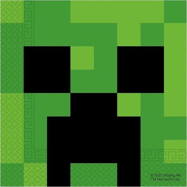 Serwetki papierowe Minecraft 33x33cm 20szt