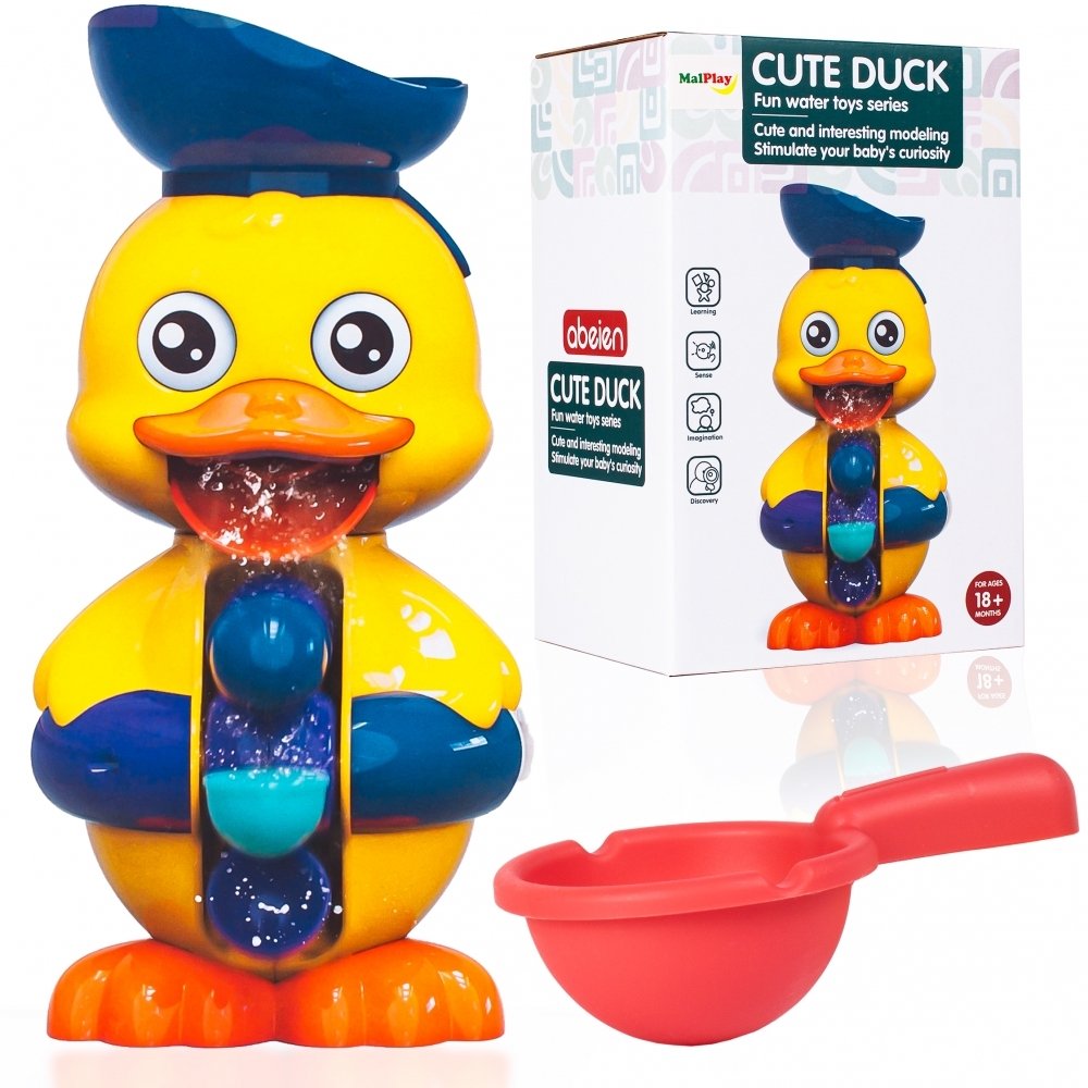 Kaczuszka do Kąpieli Wody z Kołowrotkiem Przelewowa