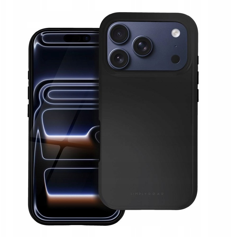 ROAR futerał RAINBOW BUMPER kompatybilny z MagSafe do IPHONE 16 czarny