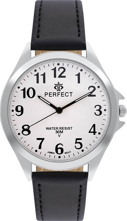 Zegarek Perfect Zegarek Perfect GXB412-03 męski klasyczny czytelny .