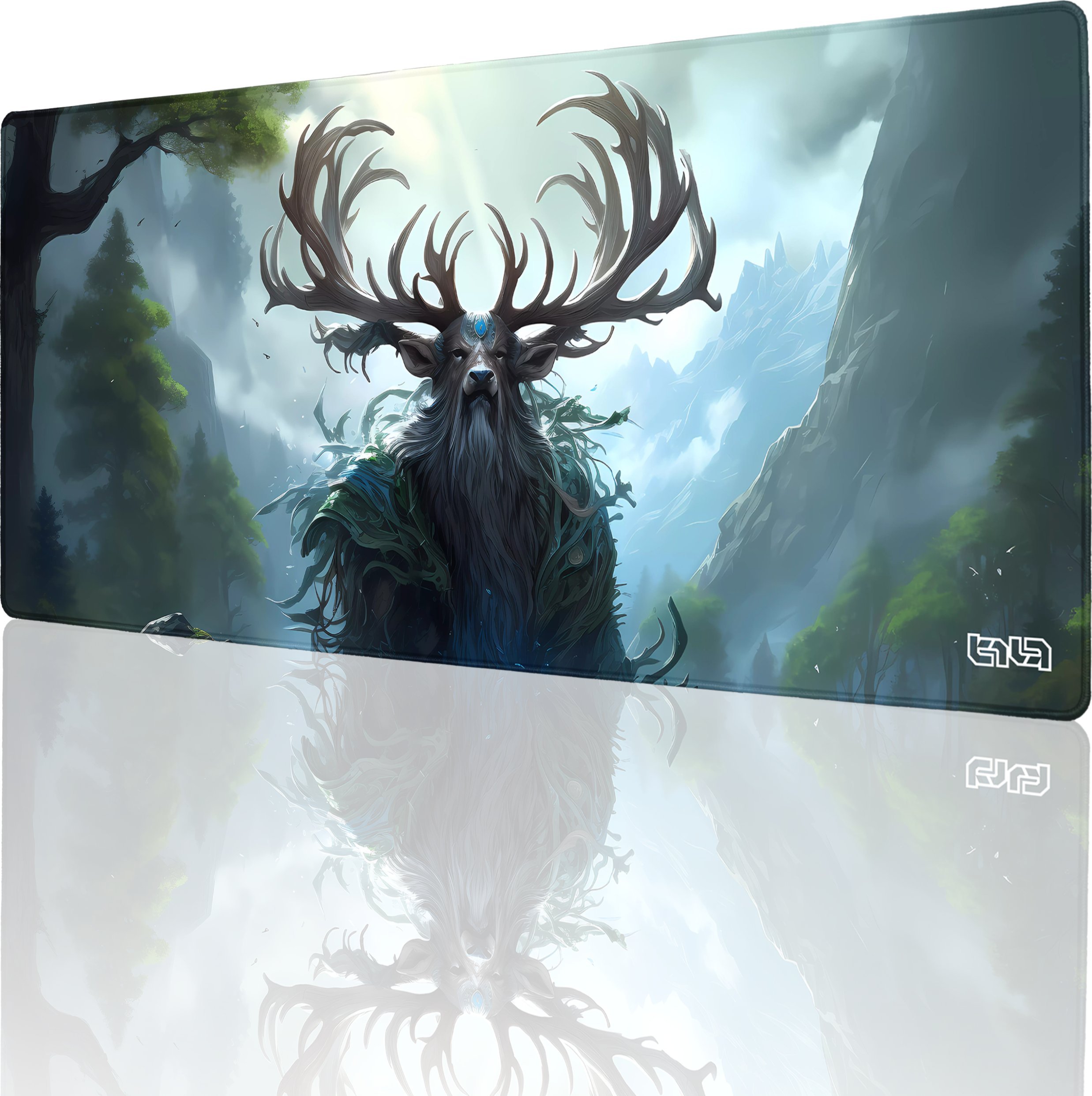 Podkładka Tilt PODKŁADKA POD MYSZ MYSZKĘ Pan Lasu 90x40 TILT Gamingowa Duża Prezent XXL
