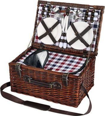 Cilio Kosz piknikowy Cilio Varese dla 4 osób 46x30x18 cm