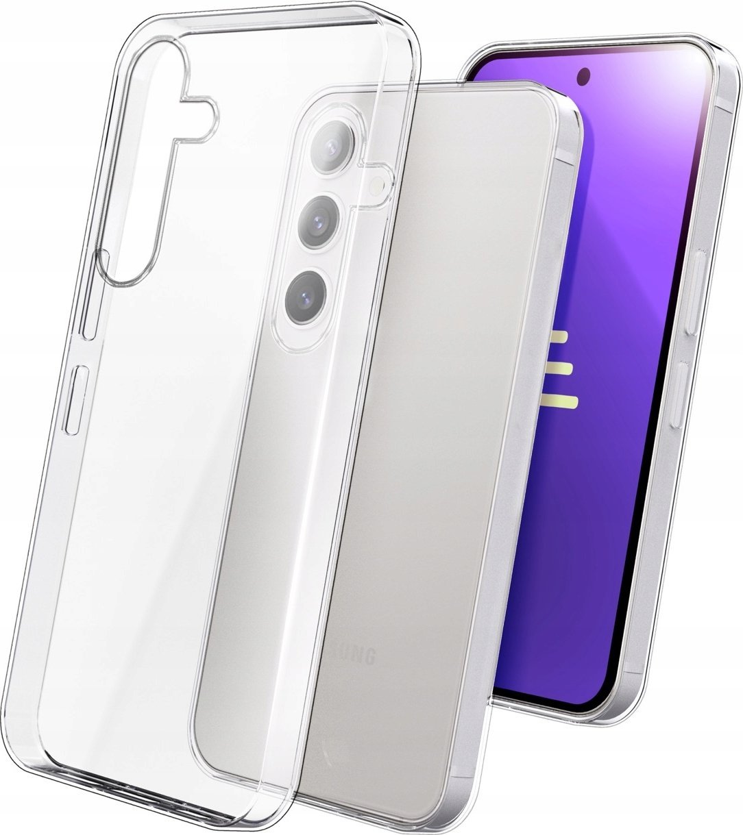 Hello Case Etui Do Samsung Galaxy S24 Plus (Przezroczyste, Silikonowe, Grubość 2mm)