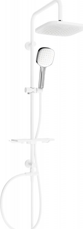Zestaw prysznicowy Mexen Mexen T33 kolumna prysznicowa biała/chrom - 798333393-21