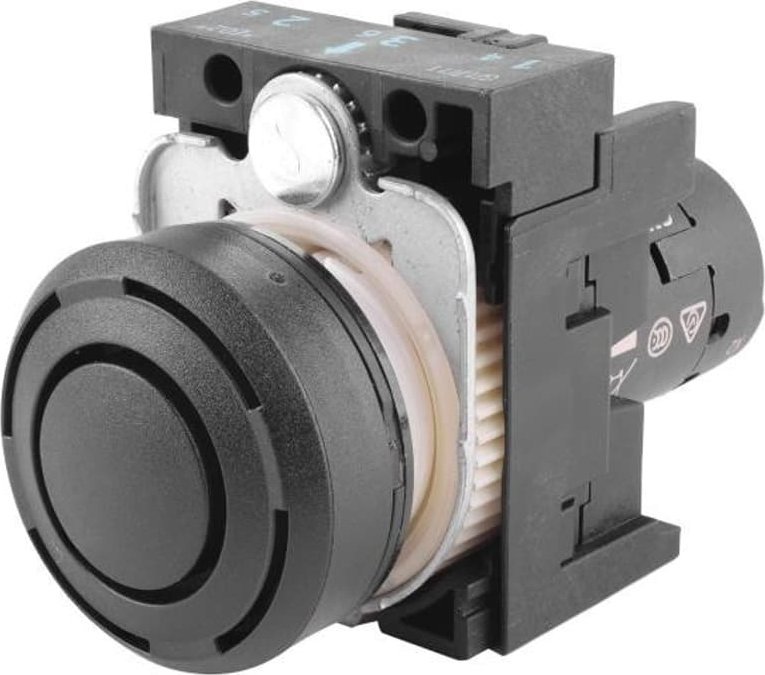Siemens Sygnalizator akustyczny 22 mm okrągły tworzywo sztuczne czarne ciągły 2,4 kHz IP40 3SU1200-6KB10-1AA0
