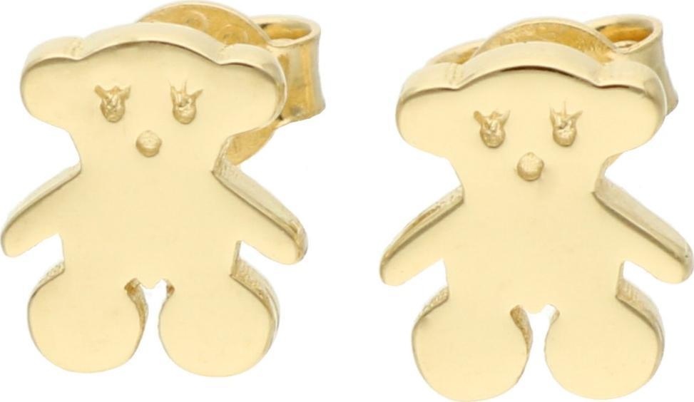 Rosanto Złote kolczyki misie 585 14k