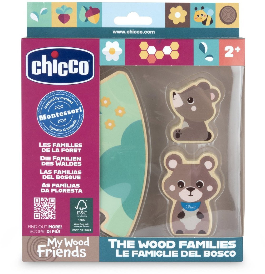 184910 2 NIEDŹWIADKI ZESTAW TATA