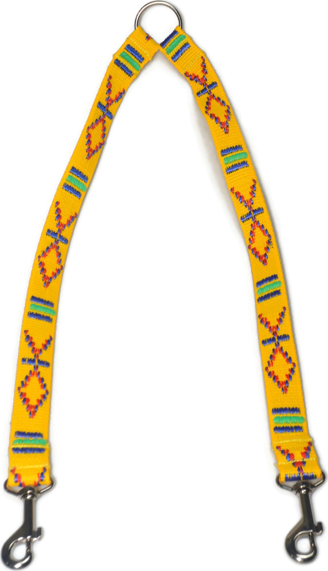 Alizoo Dwójnik, rozdzielacz smyczy dla dużych psów Indiański 25mm - ALIZOO