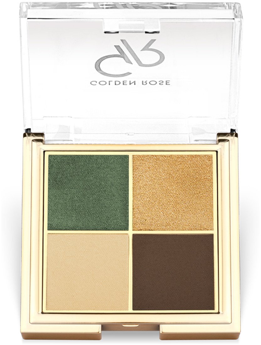 Golden Rose Quattro Eyeshadow Palette Paleta cieni do powiek poczwórna 9g Royal Jungle (02)