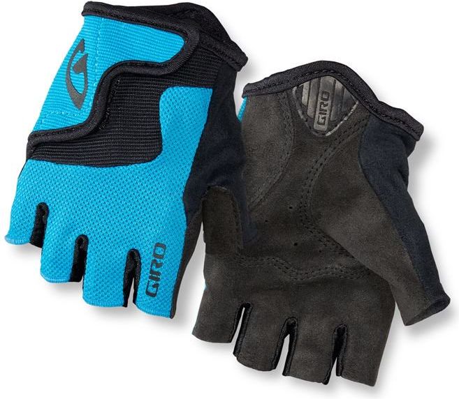 Giro Rękawiczki rowerowe dziecięce Bravo czarno-niebieskie r. L (18954)
