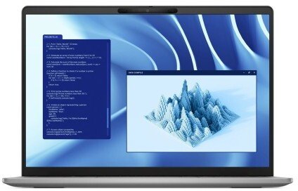 Laptop Dell Latitude L14-74550028880SA Snapdragon X Elite X1E-80-100/14" WQXGA (2560x1600) TouchScreen/16GB/SSD 512GB/BT/BLKB/FPR/Win 11 Pro Titan Gra