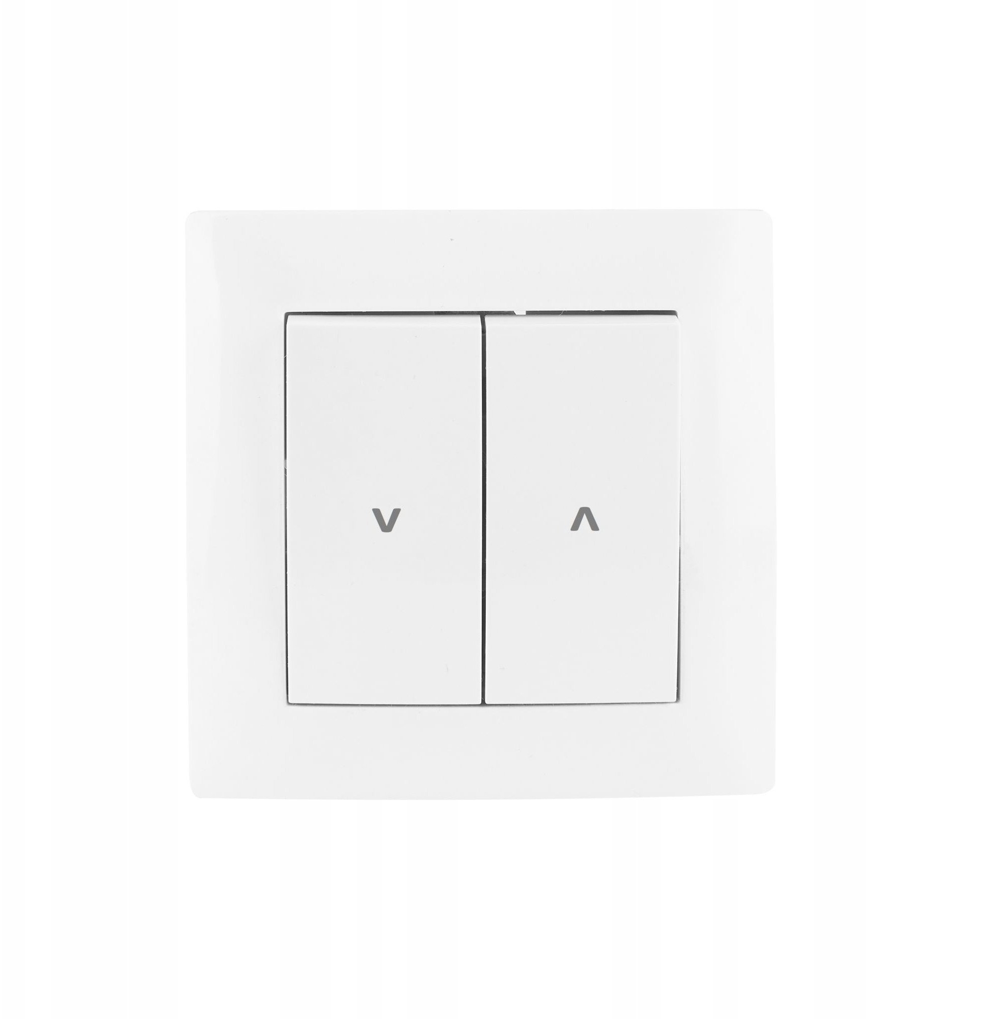 Łącznik pojedynczy z podświetleniem VCX LC 03 Biały