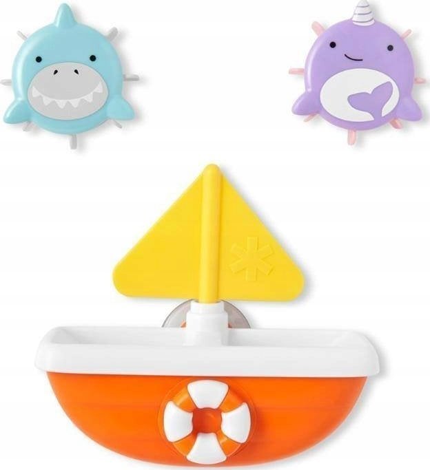 Skip Hop Zabawki do kąpieli ZOO Tip & Spin Boat