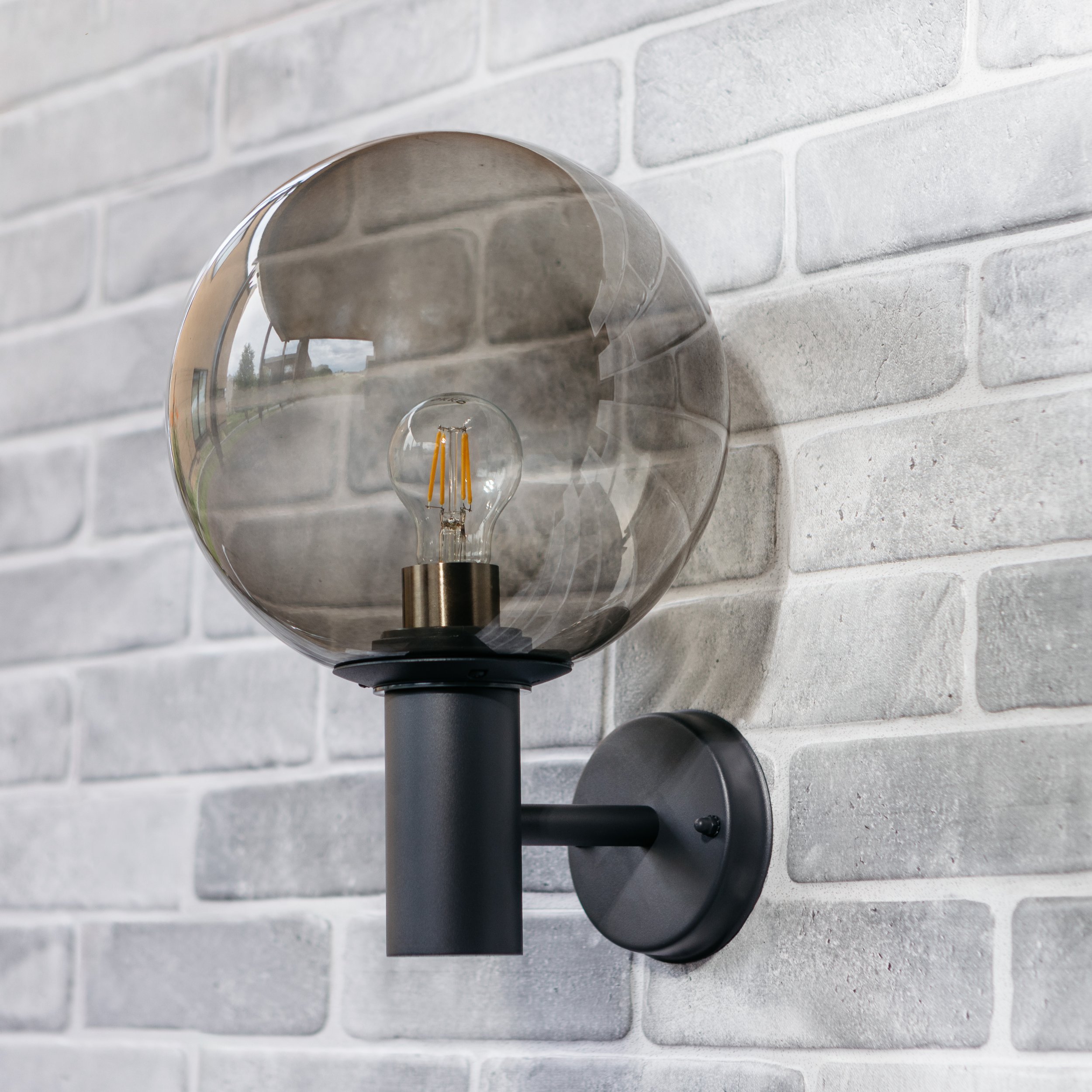 WALL LAMP DH01.071 15W E27 SMOKY