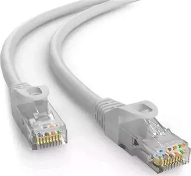 C-Tech kabel patchcord Cat6e, UTP, šedý, 0,25m