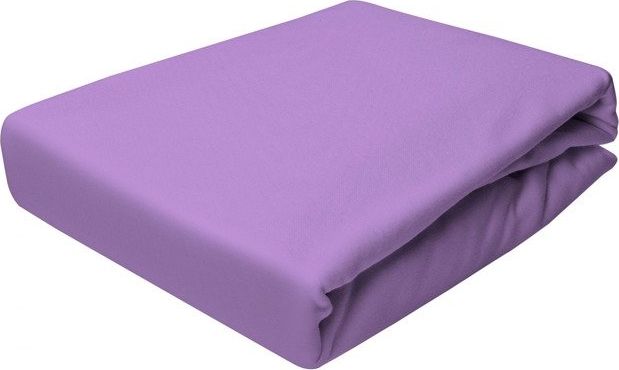 Darymex Przescieradło Jersey z Gumką 135_D Jasny Fiolet 140x200