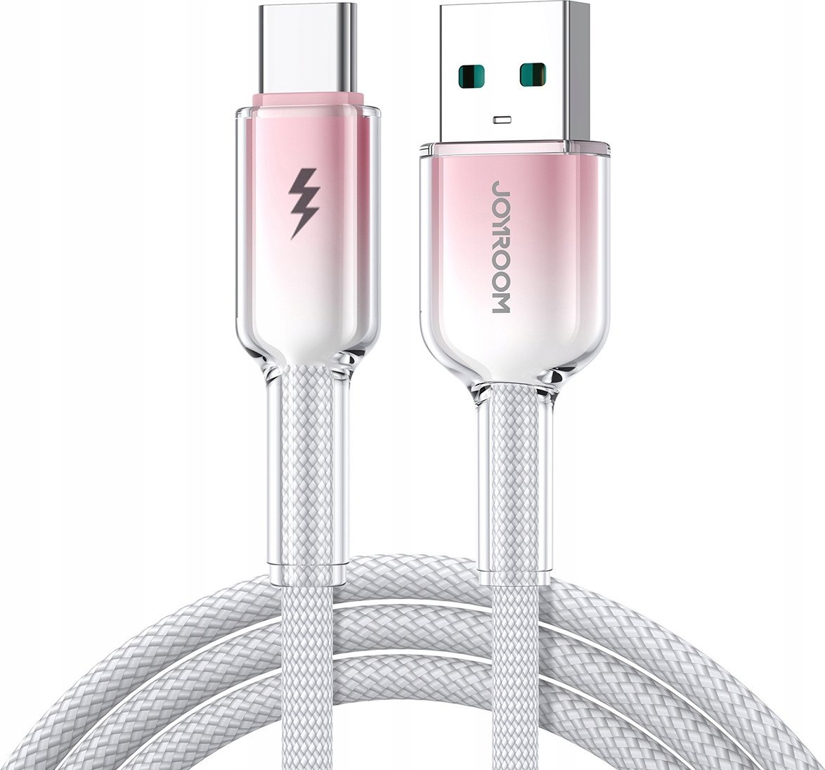 Kabel USB Joyroom USB-A - USB-C 1.2 m Biały (JYR1134)