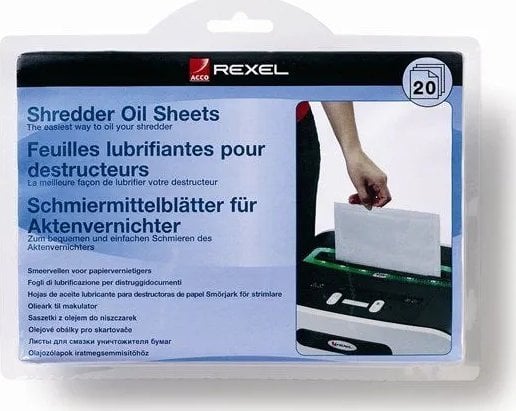 Rexel ArkuszeRexel do oliwien ostrzyNiszczarek