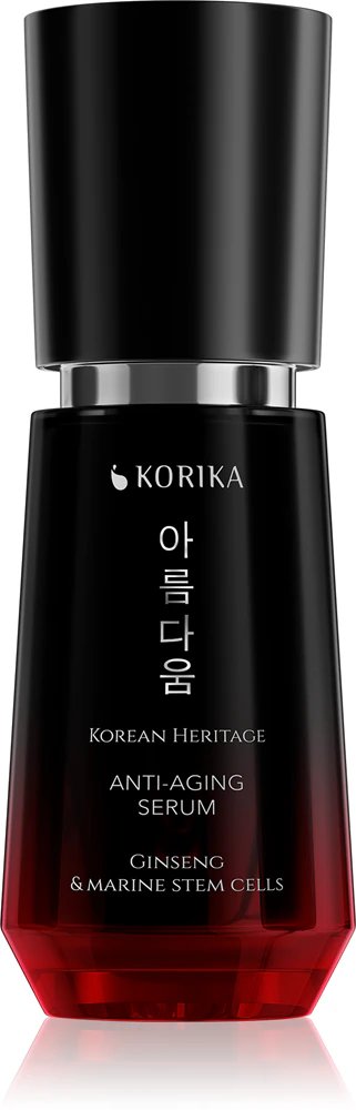 Korika Korean Heritage Marine Stem Cells Premium Serum Przeciwstarzeniowe Serum Do Twarzy Z Komórkami Macierzystymi - 30Ml