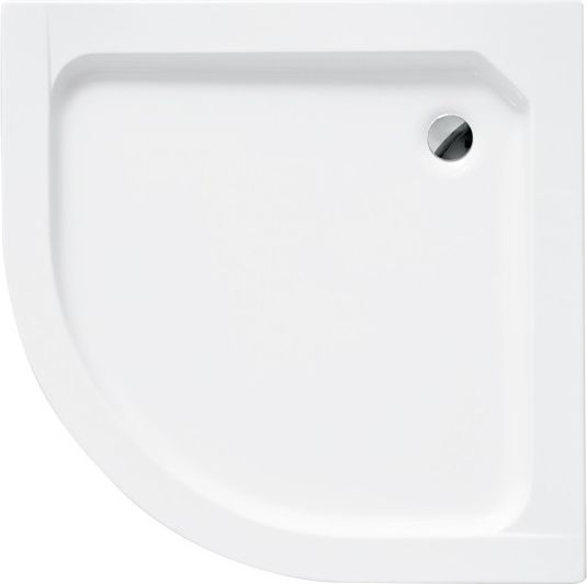 Brodzik Besco Alex półokrągły narożny 80 cm x 80 cm (BAA-80)