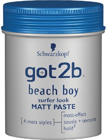 Schwarzkopf Got2b Beach Boy Pasta modelująca matująca 100 ml