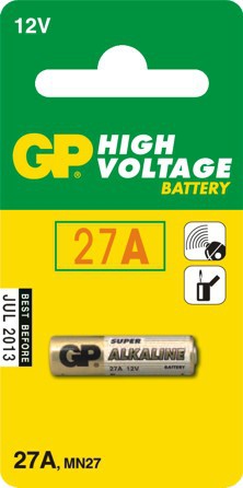 GP Bateria High Voltage A27 1 szt.