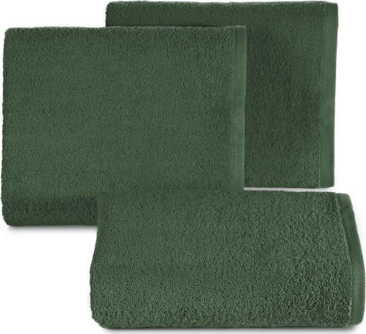 Eurofirany RĘCZNIK GŁADKI2 (31) 70X140 CM BUTELKOWY ZIELONY