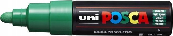 Uni Marker Do Każdej Powierzchni POSCA PC-7M ZIELONY