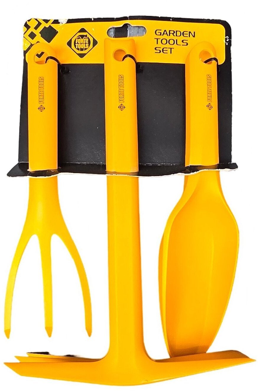 GARDEN CARE TOOLS SET FORTE TOOLS 3PCE