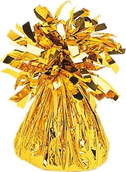 Ciężarek do balonów foliowych złoty 170g