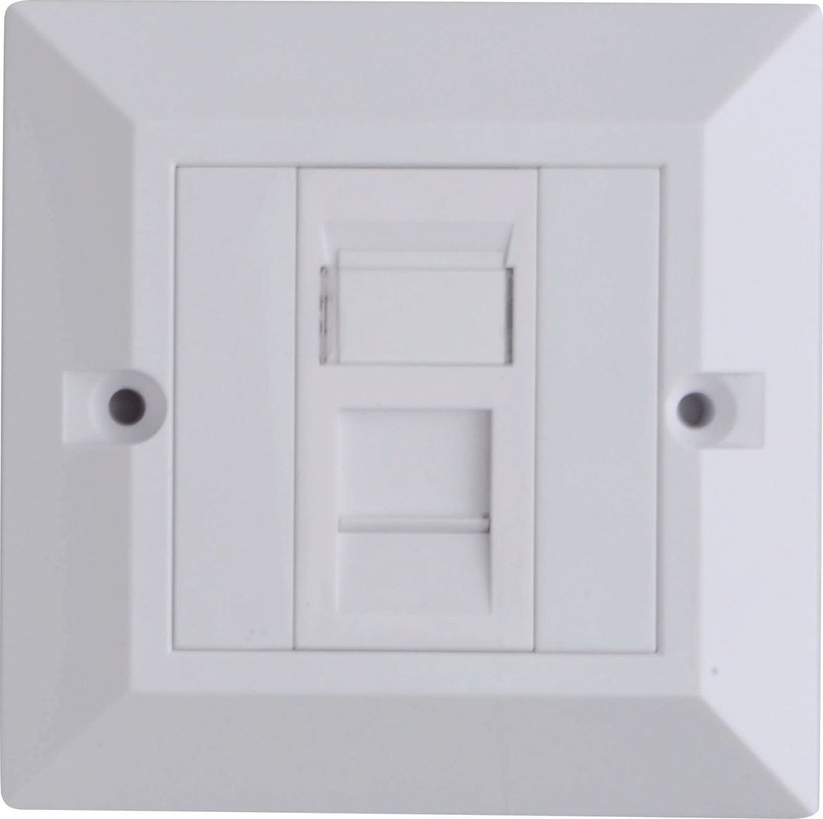 Lanview CAT6 Faceplate Single Gang UK