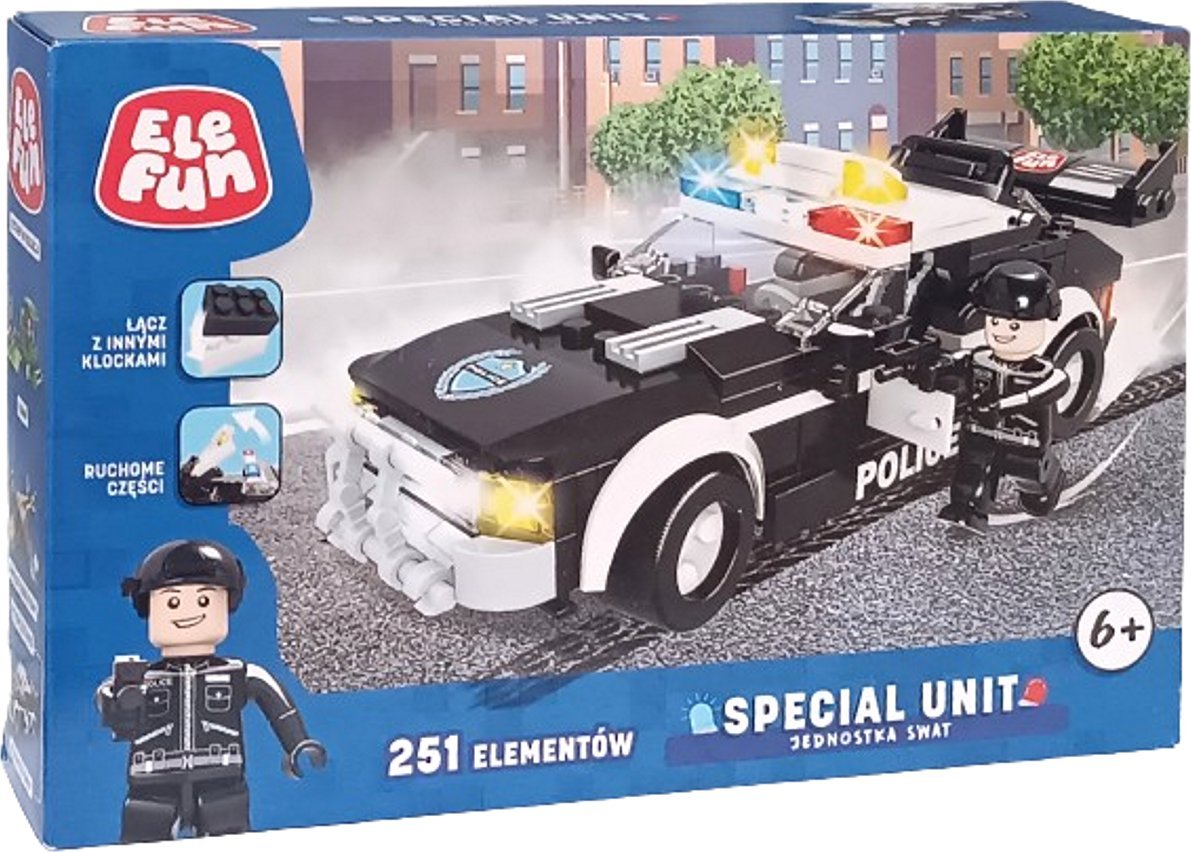 Elefun Klocki Elefun Special Unit - Jednostka SWAT C0542A