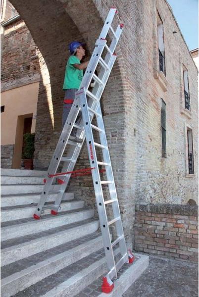 Faraone DRABINA TRZYELEMENTOWA 3X12 SZCZEBLI ST350/3N