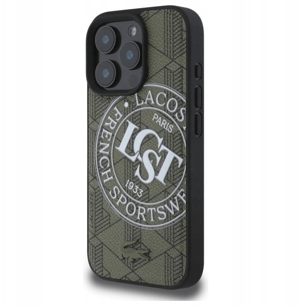 Lacoste LCHMP16XPSWB iPhone 16 Pro Max 6.9" zielony/khaki hardcase Mono Sportswear MagSafe