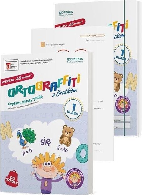 Zestaw Ortograffiti z Bratkiem 1. Wersja 45 minut