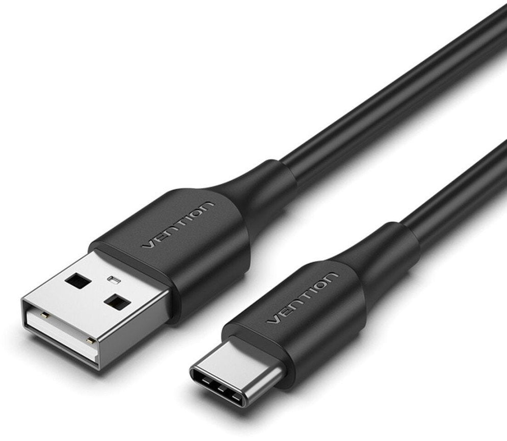Kabel USB Vention USB-A - USB-C 3 m Czarny (S9908511)