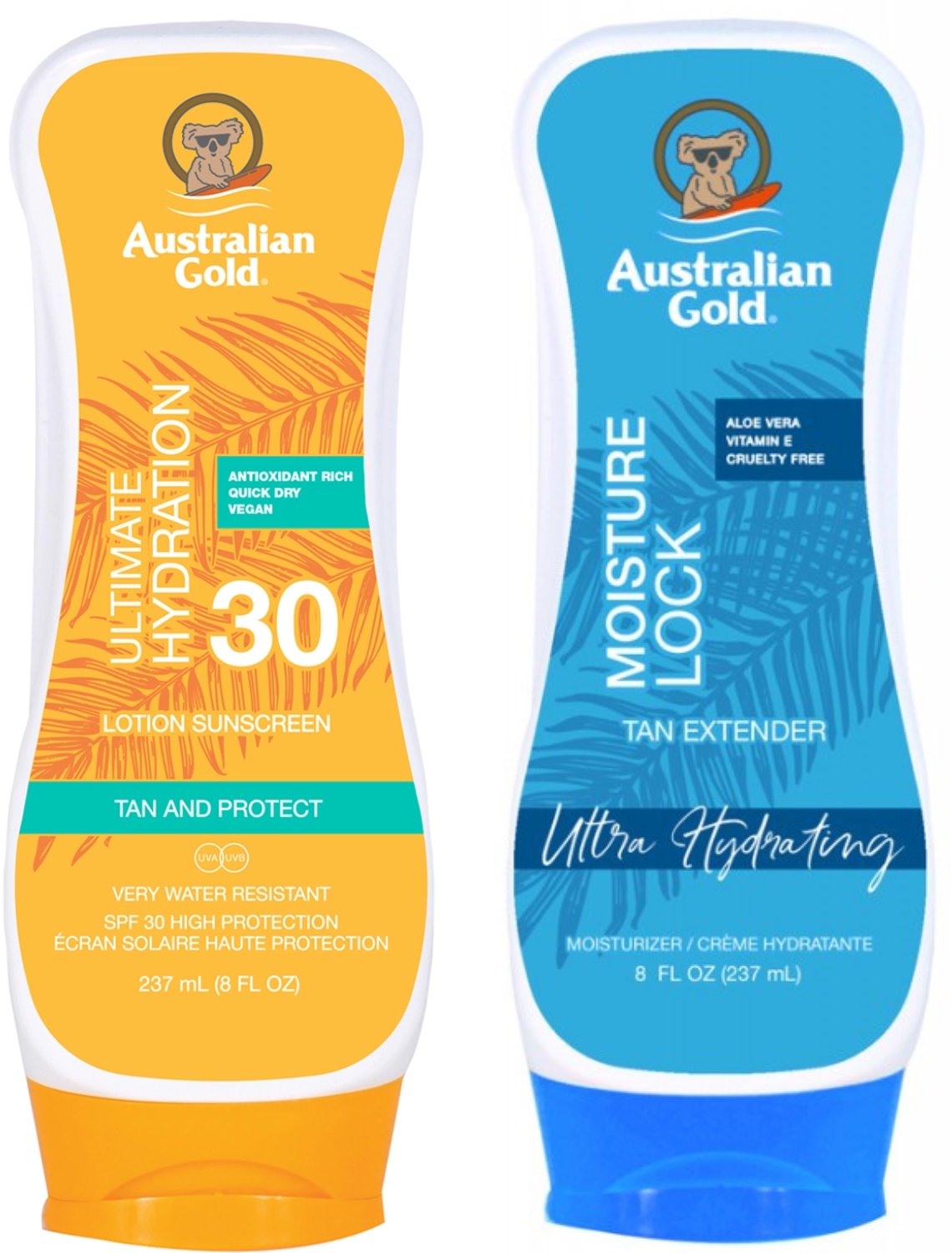 Australian Gold SPF30 Krem Przeciwsłoneczny + Moisture Lock 237ml