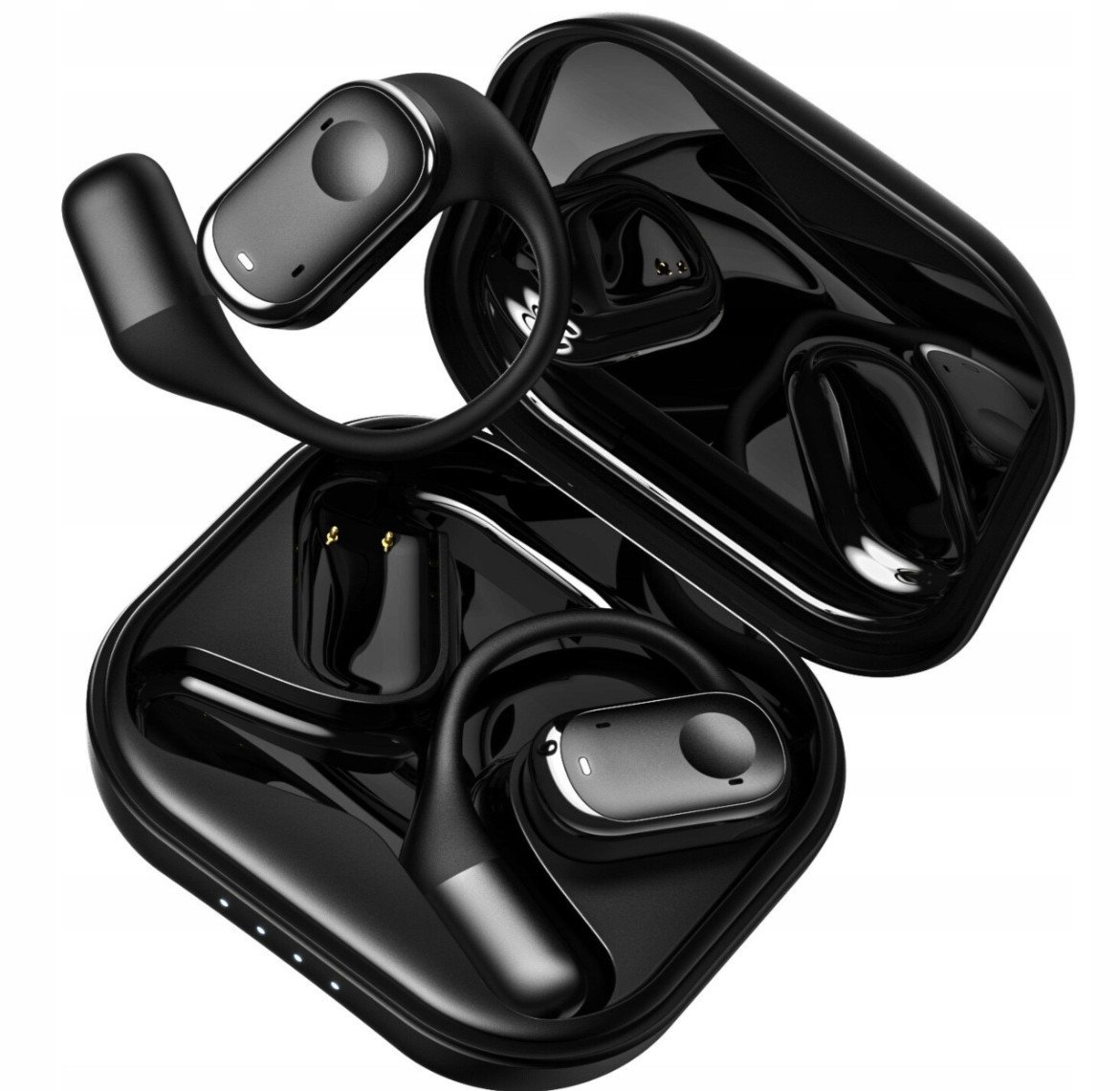 SŁUCHAWKI bezprzewodowe ZAUSZNE TWS Y30 ENC bluetooth 5.3 do rozmów sport