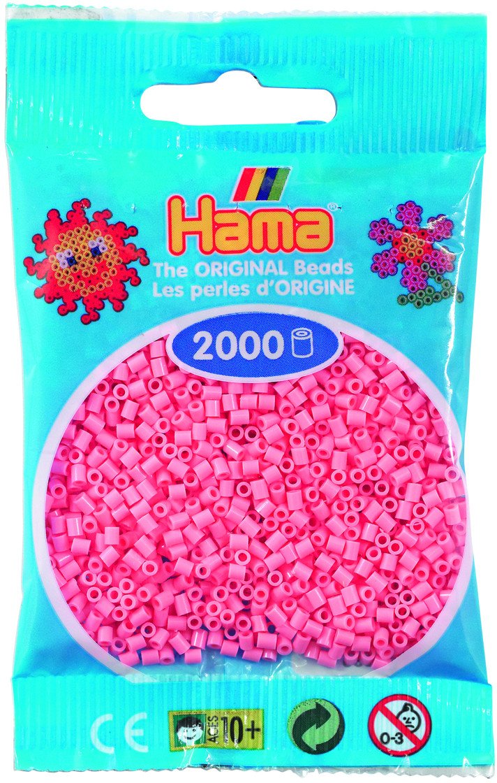 Hama mini beads 2000 pcs. pink