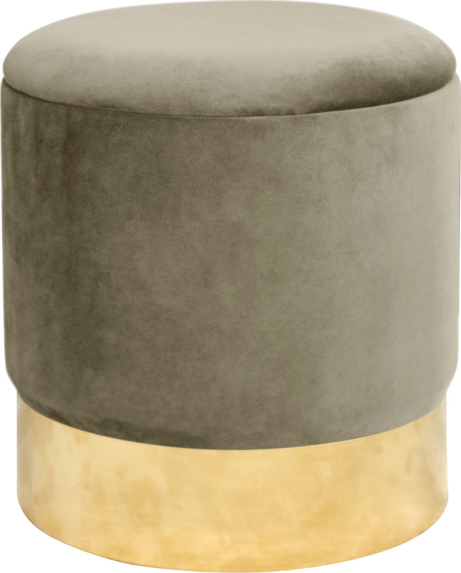 Fabryka Mebli Akord Pufa otwierana ze schowkiem welurowa GOLDEN Beżowa