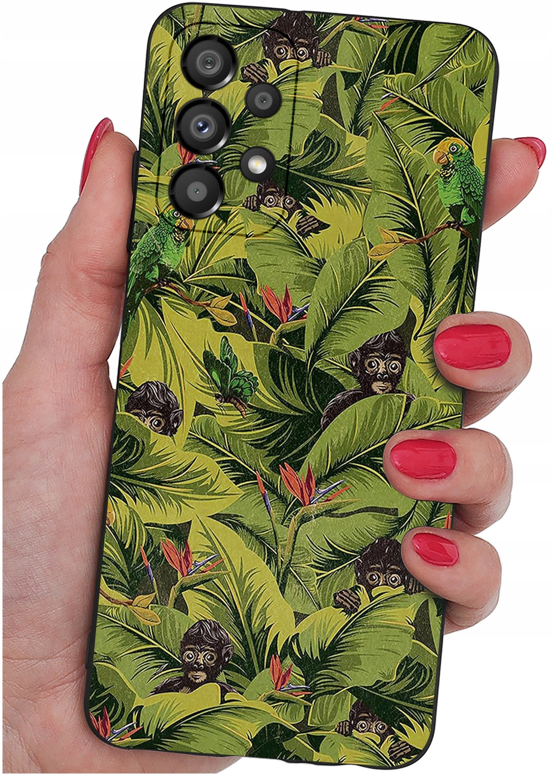 Etui do SAMSUNG A52 | A52s 5G | WZORY | SILIKONOWE MATT SZKŁO 9H