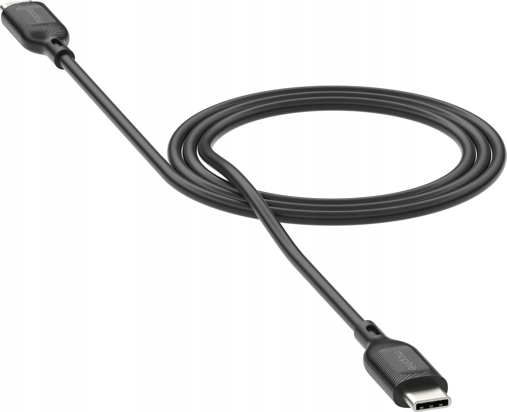 Kabel USB Zagg International USB-C - USB-C 1 m Czarny (409911863)