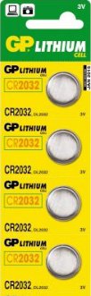 GP Bateria Cell CR2032 220mAh 4 szt.
